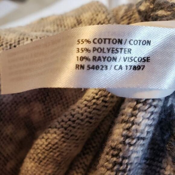 Old Navy XS Womens Black & White Polka Dot Cardigan Sweater warm fall casual - Picture 4 of 7